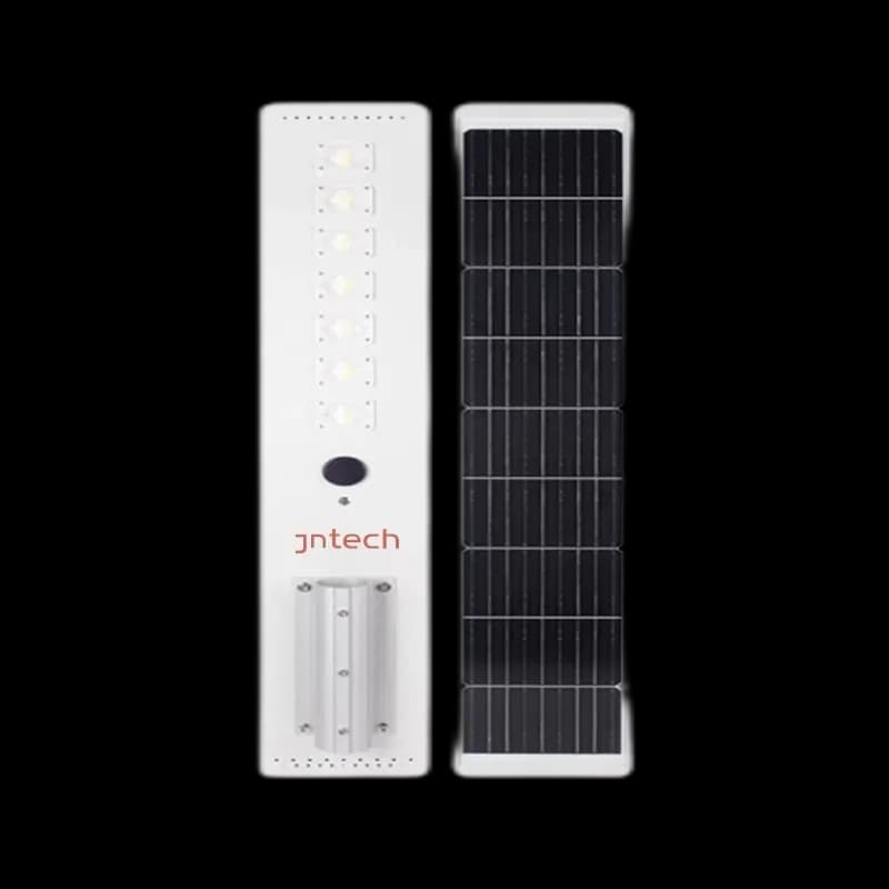 مصابيح الشوارع بالطاقة الشمسية LED مقاومة للماء مع جهاز التحكم عن بعد